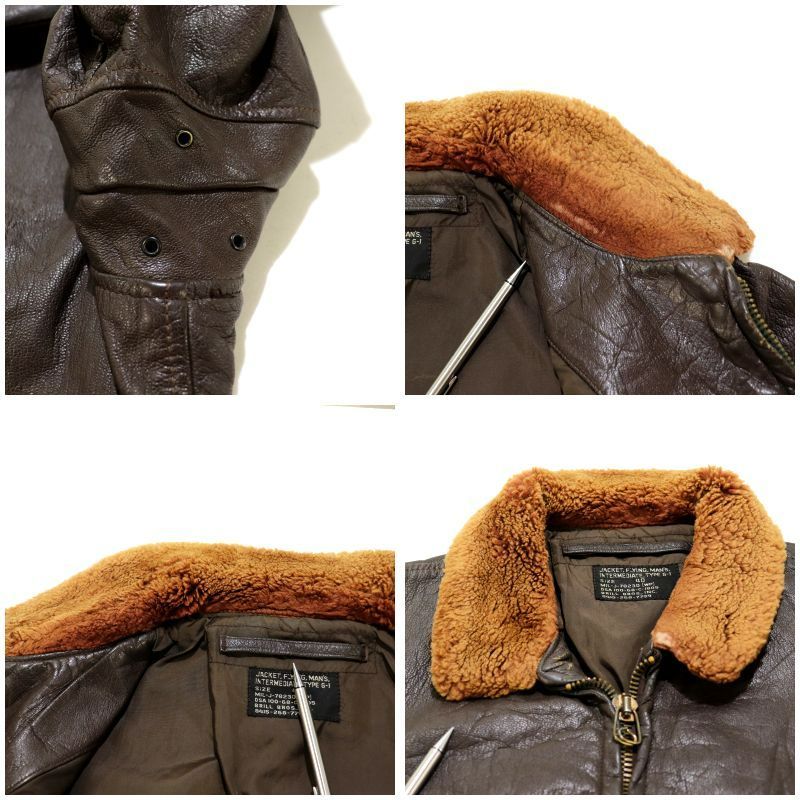 い*ち様 60s vintage U.S.NAVY レザージャケット 希少黒タグRock'n Rollシックスティーズ〉U.S.NAVY60,s黒タグ初期レアAA