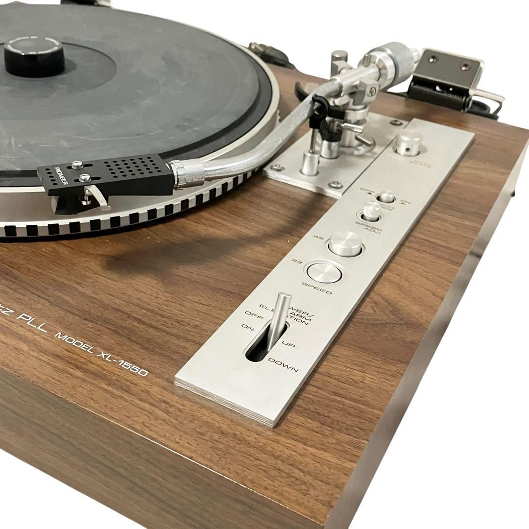 Pioneer パイオニア ターンテーブル XL-1550 カートリッジ付