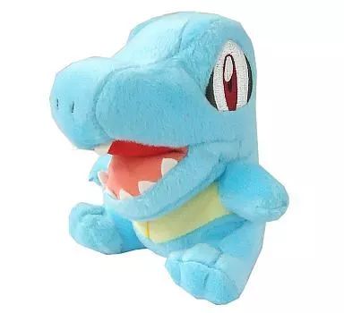 [Used] Plush Alligator Cocorottomanmaru Plush Toy ~ Chicorita, Alligator, and Hinoarashi Evolution ver. ~ “Pokémon Diamond & Pearl”