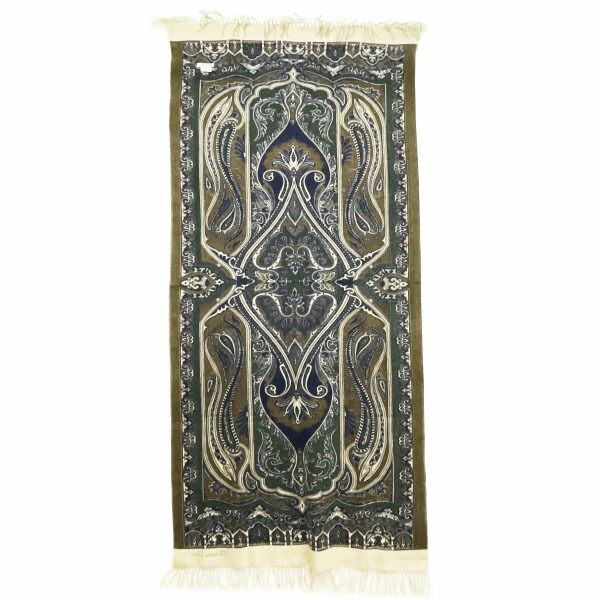 クリスチャン ディオール ストール ペイズリー マフラー ウール マルチ  