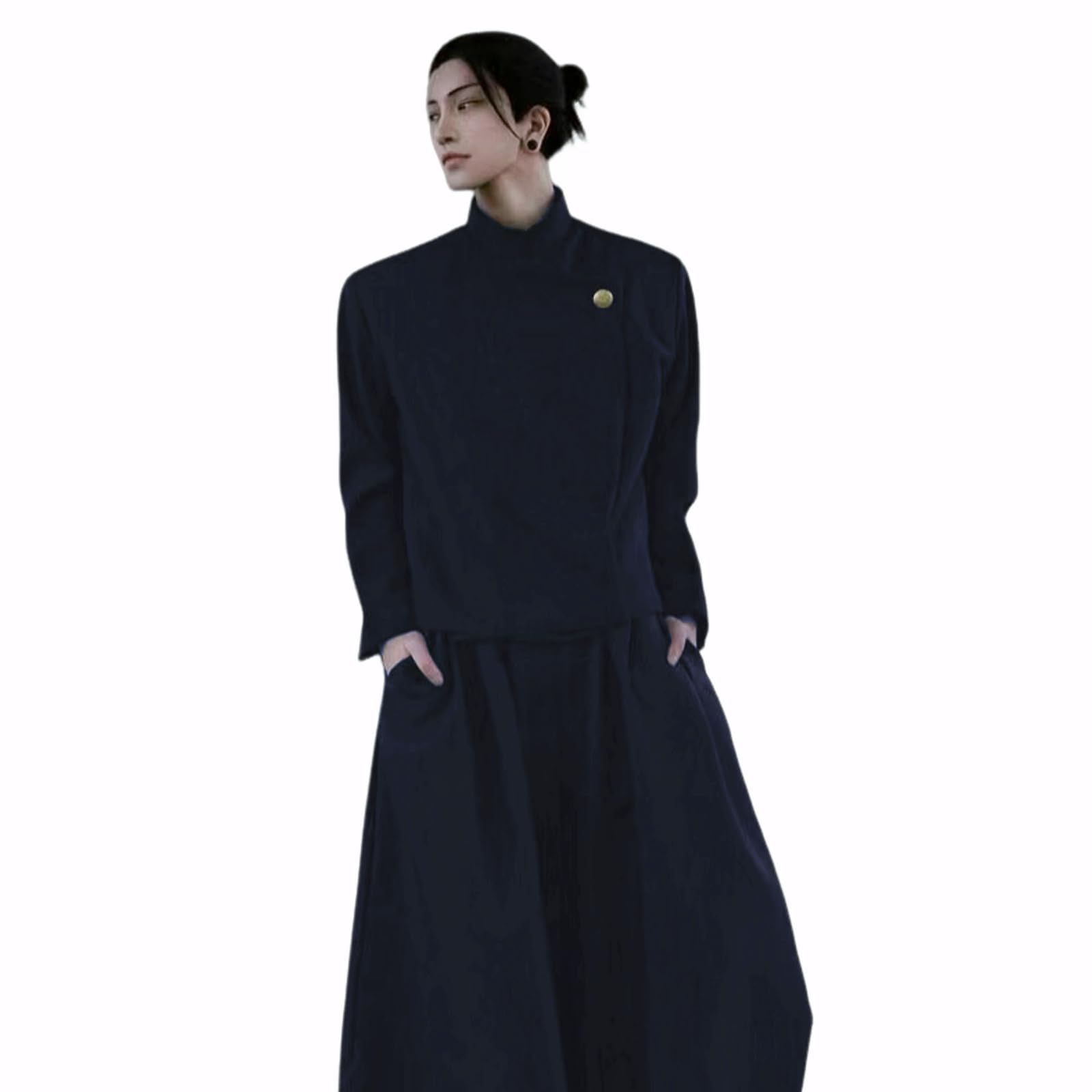 【呪術廻戦】夏油傑　呪術高専　ウィッグ付　Mサイズ　コスプレ衣装　E-9746★ Amazon.co.jp: MOMOcos 夏油傑 コスプレ 呪術廻戦 コスプレ衣装