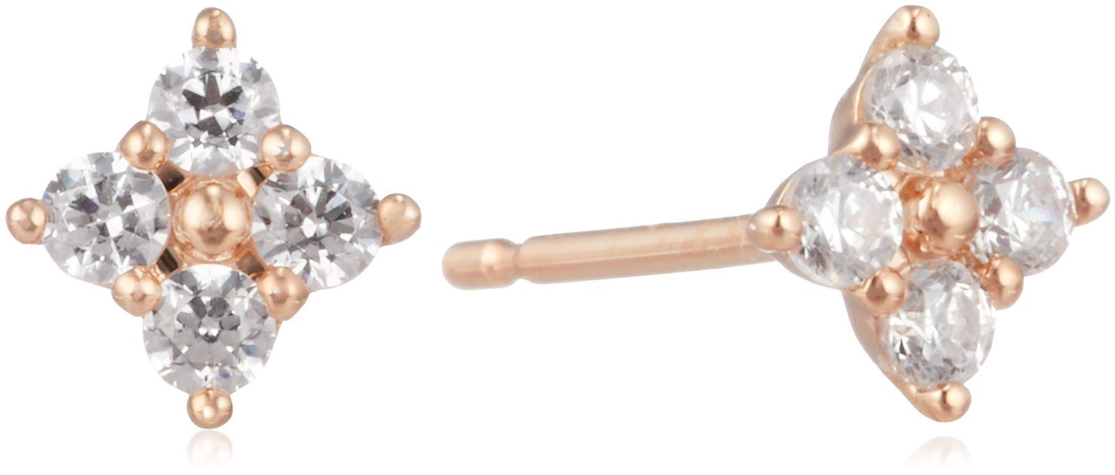 111616153103 4℃ ヨンドシー K10ピンクゴールド PG ピアス