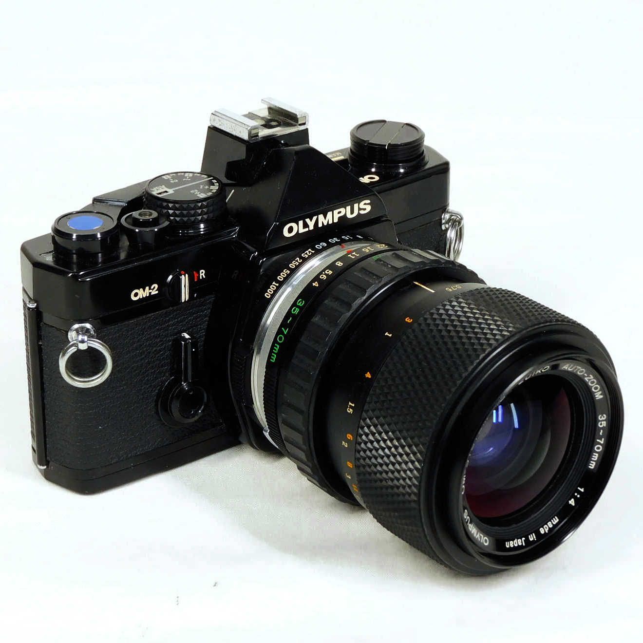 動作OK! OLYMPUS OM-2 一眼レフカメラ 黒 ボディ #2901 動作OK