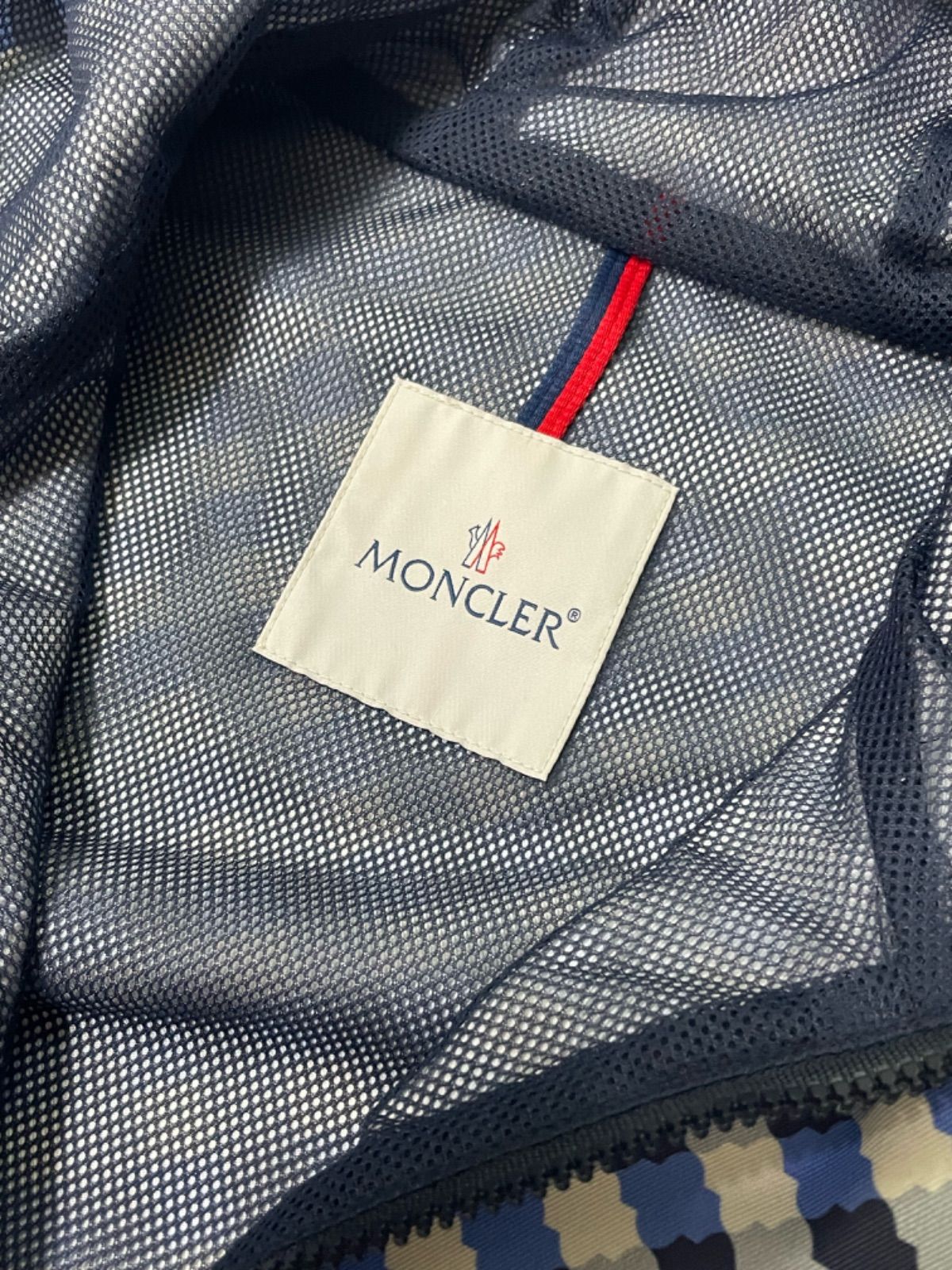 MONCLER モンクレール ジャケット ナイロン ブルゾン ブルー - メルカリ