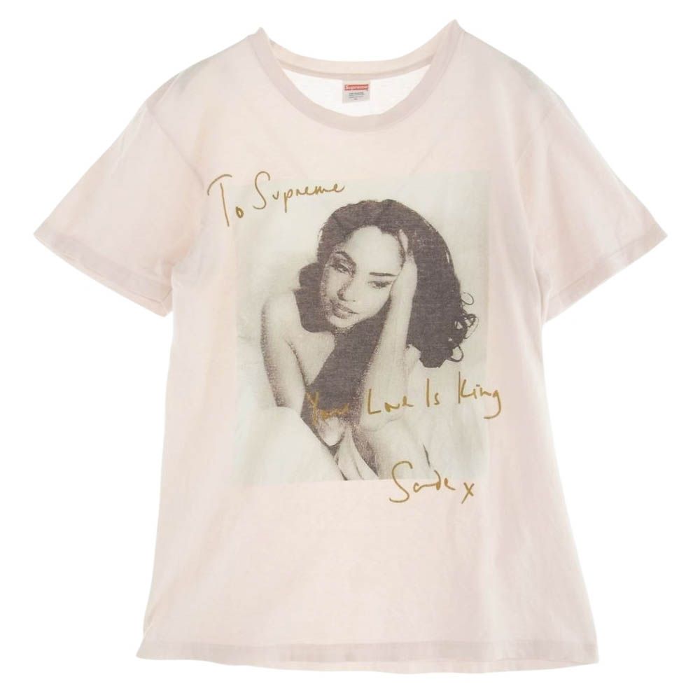 Supreme SS17 Sade Tee ピンク (Supremeステッカー付き) シュプリーム SUPREME 17ss Sade Tee 半袖Tシャツ ピンク T