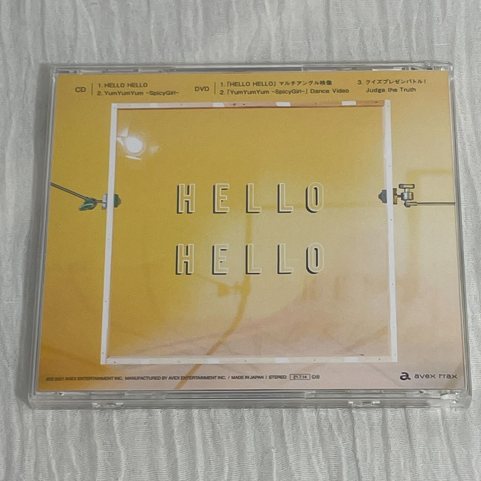 Snow Man｜Hello Hello（初回盤B）｜中古CD+DVD - メルカリShops