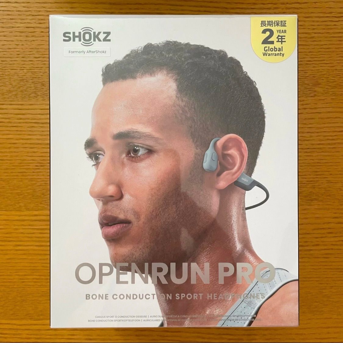 新品未開封】 Shokz OpenRun Pro ブルー 骨伝導イヤホン - メルカリShops