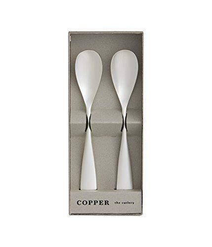 COPPER the cutlery カパーザカトラリー アイスクリームスプーン 2pc |Silver mat CI-2SVma アイスクリームスプーン 13.5cm×2.5cm
