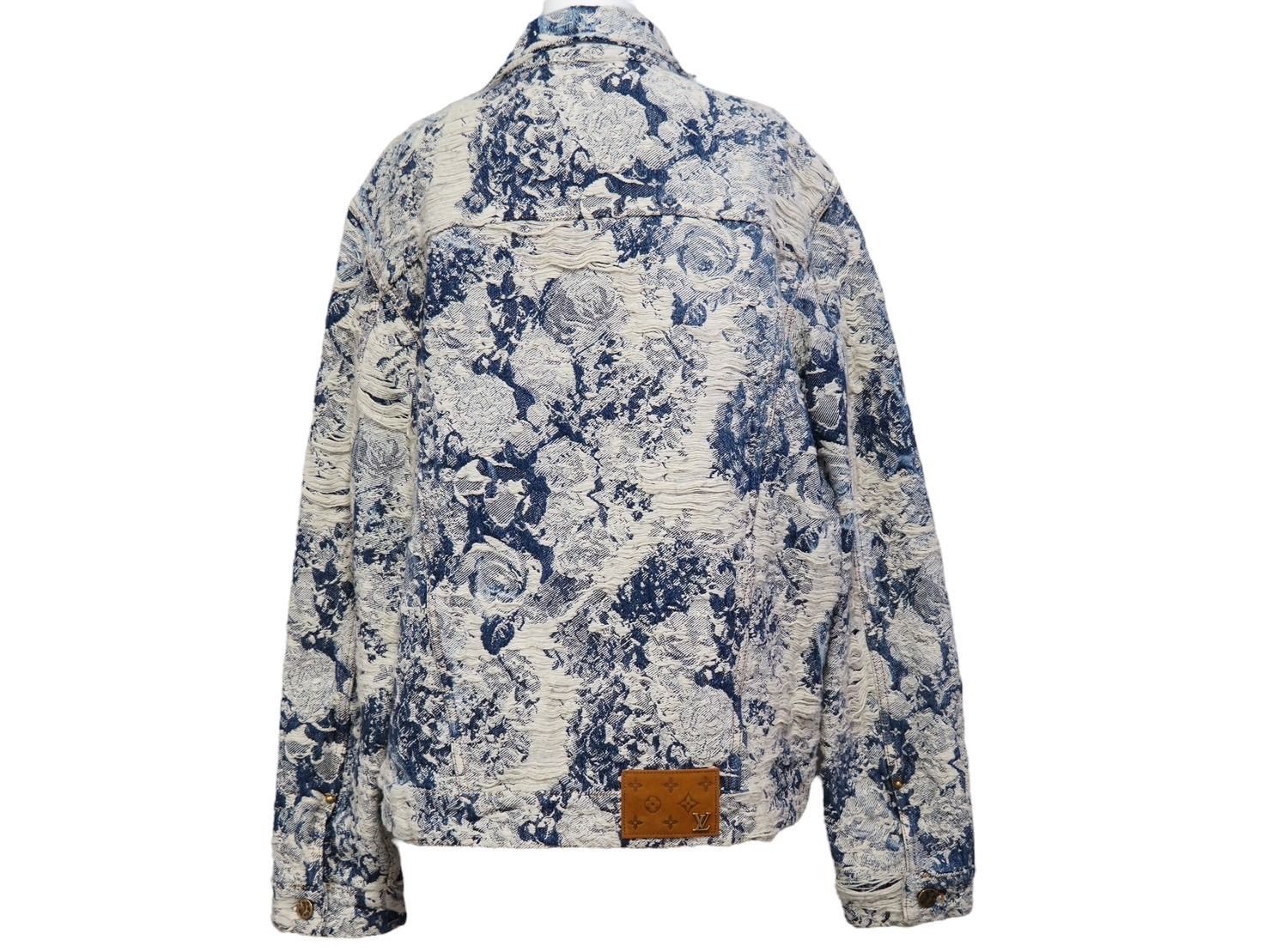 B B LOUIS VUITTON デニムジャケット LOUIS VUITTON ルイ・ヴィトン 22AW クラシック モノグラム