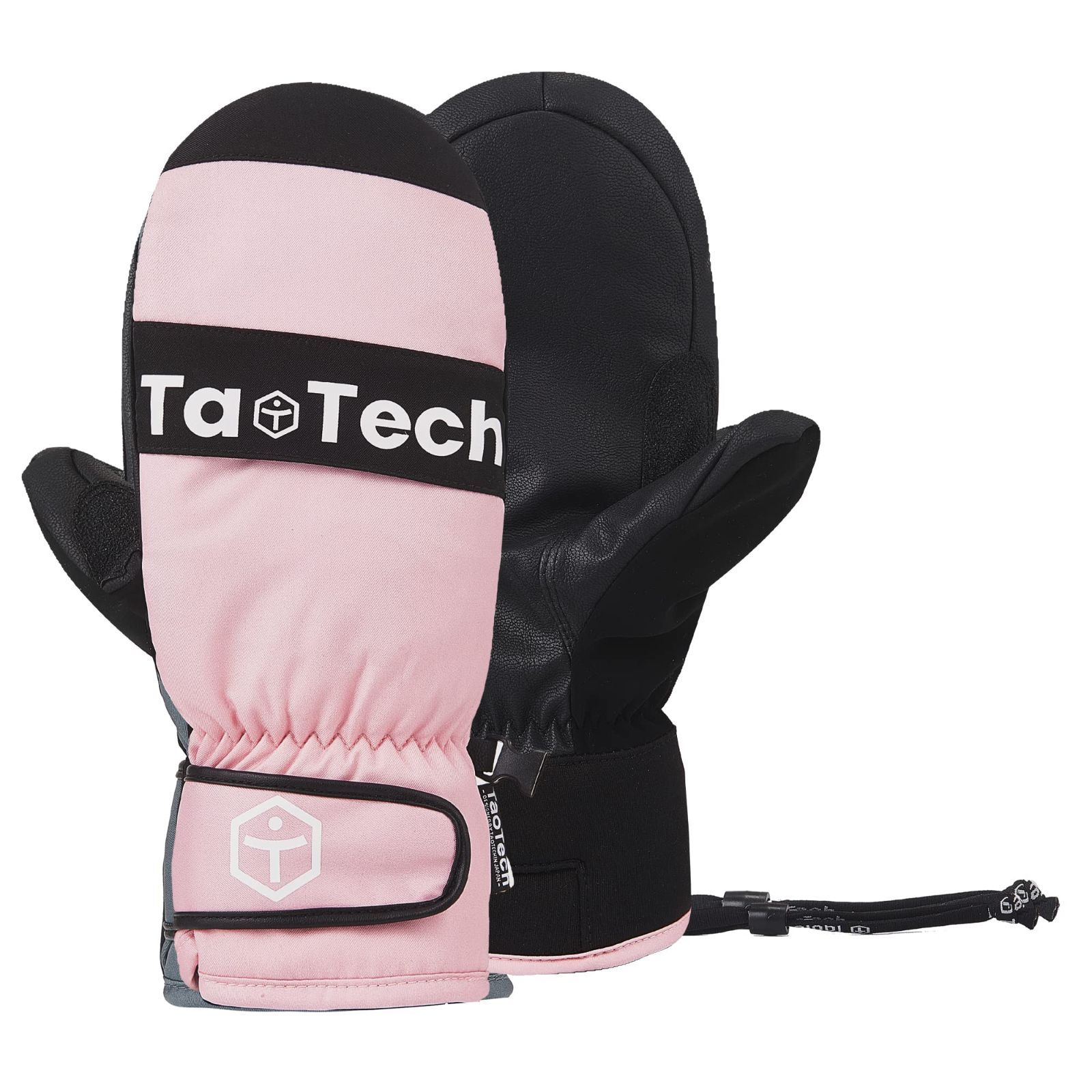 TaoTech ダウン グローブ ミトン スノーボード 保温 羽毛 メンズ レディース リストガード搭載 インナー付き スキー プロテクター付き 1.jpg