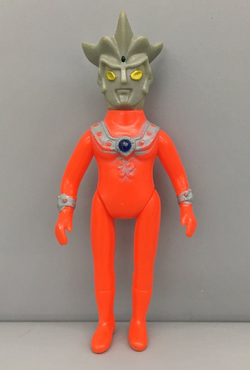 タカトク ソフビ人形 ウルトラマンレオ 当時物 全高約15cm