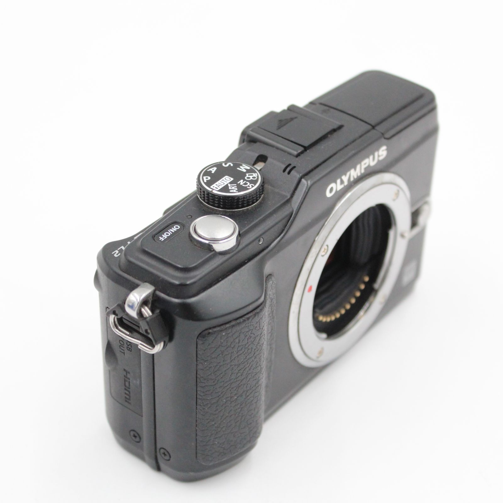 画面スレ傷あり。☆良品☆ OLYMPUS オリンパス E-PL2 ボディ ブラック 