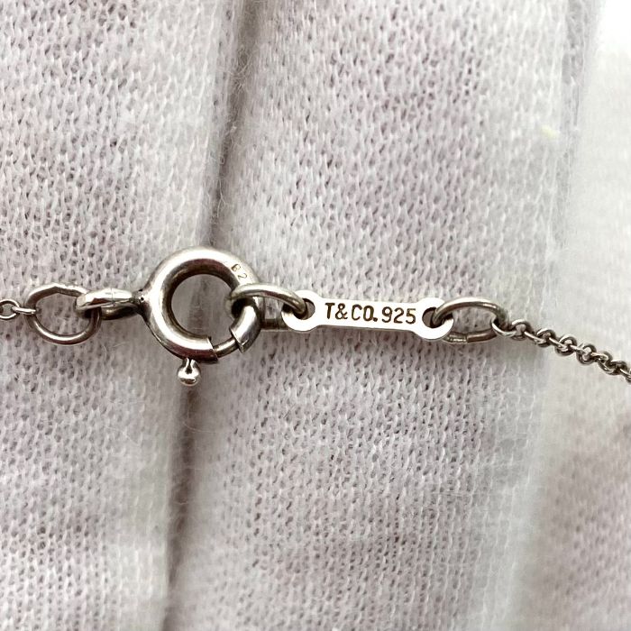 TIFFANY&Co. ダブル ループ イヤリング シルバー925 匿名配送 片耳 美品】TIFFANY&Co ダブル ループ イヤリング シルバー925