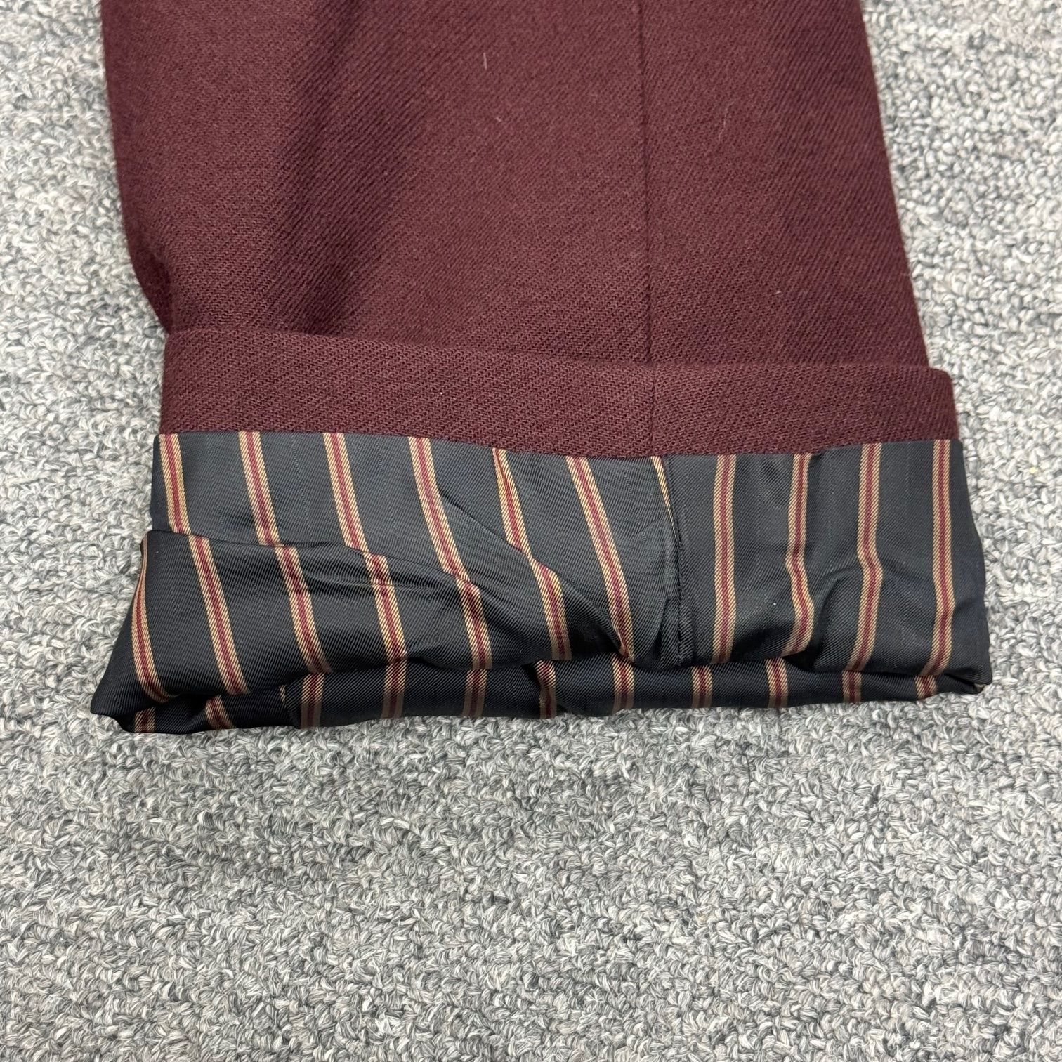 参考上代193600円 Yohji Yamamoto POUR HOMME 24AW DEEP RED FLANNEL