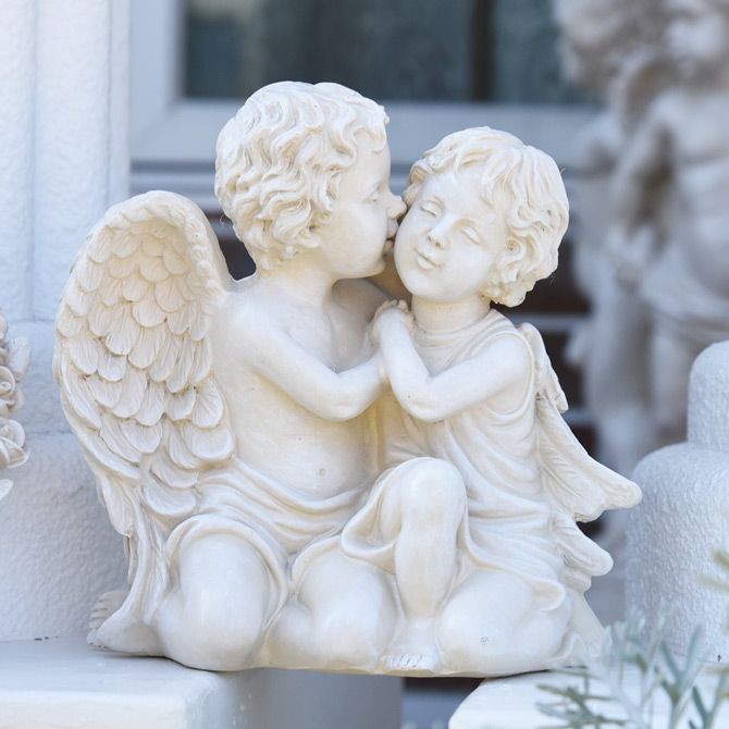 新品】ファーストキス エンジェル 天使 薔薇 ガーデニング雑貨