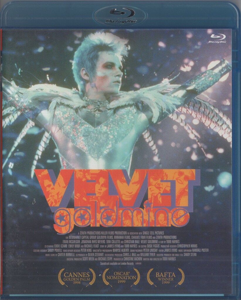 ベルベット・ゴールドマイン USオリジナル映画ポスター - メルカリ