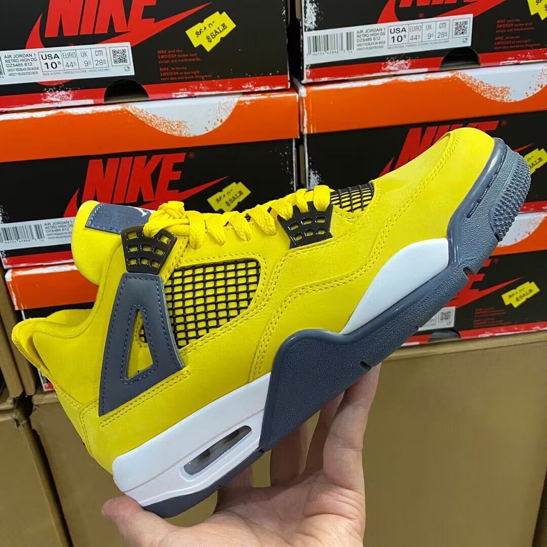 NIKE AIR JORDAN 4 RETRO TOUR YELLOW