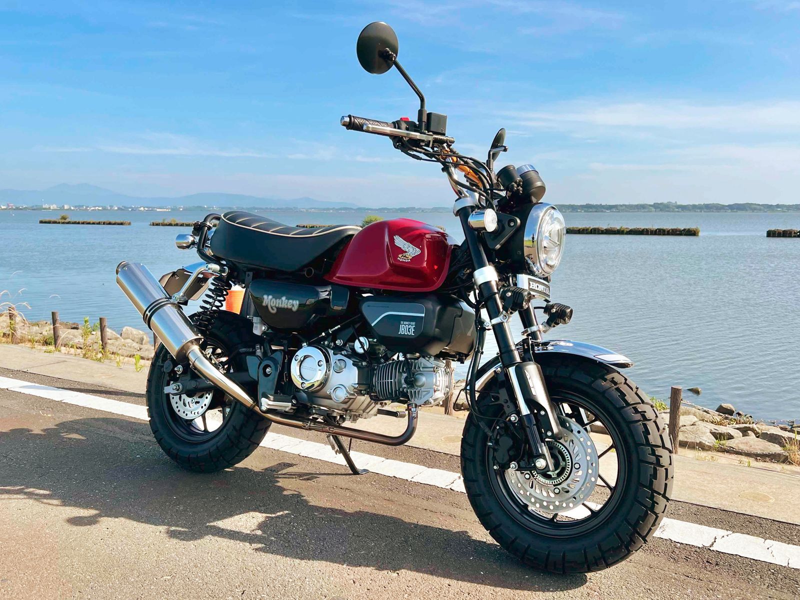 ウラガミワークス モンキー125 エアクリーナーカバー デカール