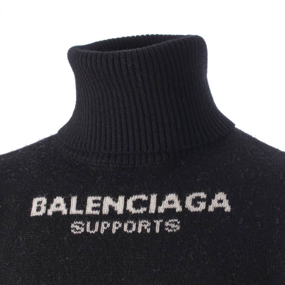 バレンシアガ】Balenciaga メンズ 18年 WFP ロゴ タートルネック 