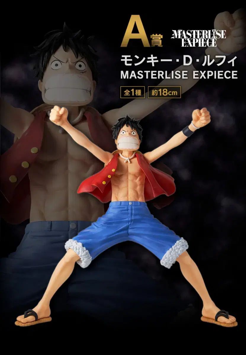ONE PIECE（ワンピース） グランズ ルート別 一番くじ A 賞 モンキー・D・ルフィ 未開封