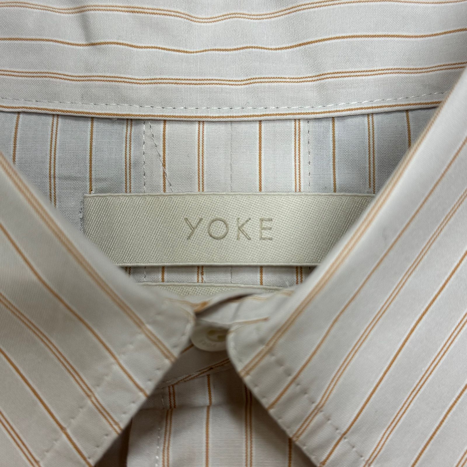 参考上代30800円 未使用品 YOKE 24SS BOXY STRIPE REGULAR