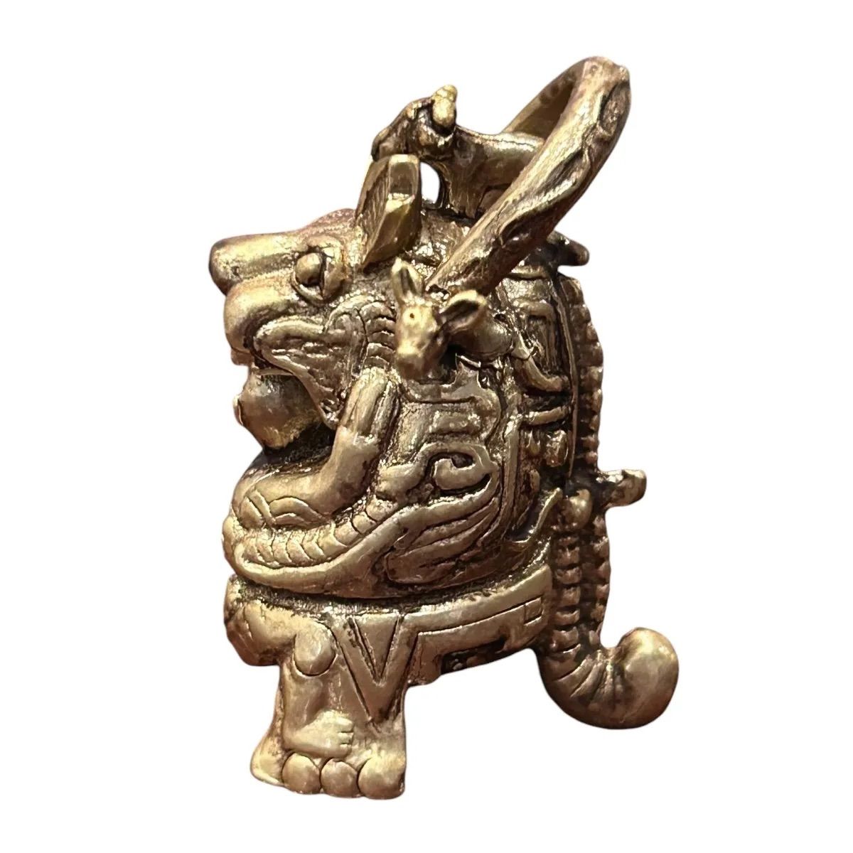 希少レア 泉屋博古館 青銅製 虎卣(こゆう) 中国古美術