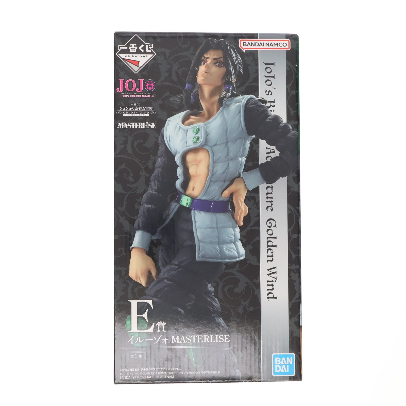 一番くじ　ジョジョの奇妙な冒険 GOLDEN WIND MASTERLISE JoJo's Bizarre Adventure Masterlise Ichibansho Giorno