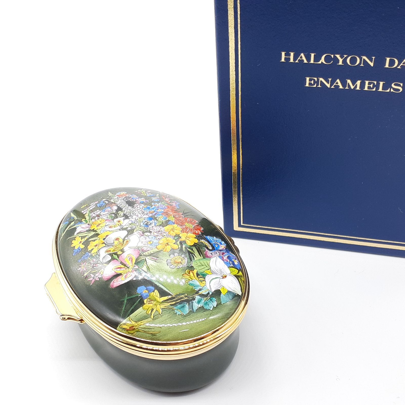 HALCYON DAYS ハルシオンデイズ イギリス小物入れピルケースエナメル HALCYON DAYS ハルシオンデイズ イギリス小物入れピルケースエナメル