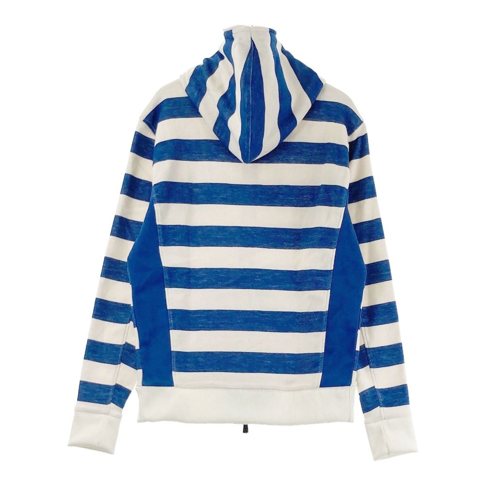 サイズ 02 ROCK DUDE ロックデュード スウェットジップパーカー ボーダー柄 ホワイト系 240101529913 ゴルフウェア メンズ ストスト