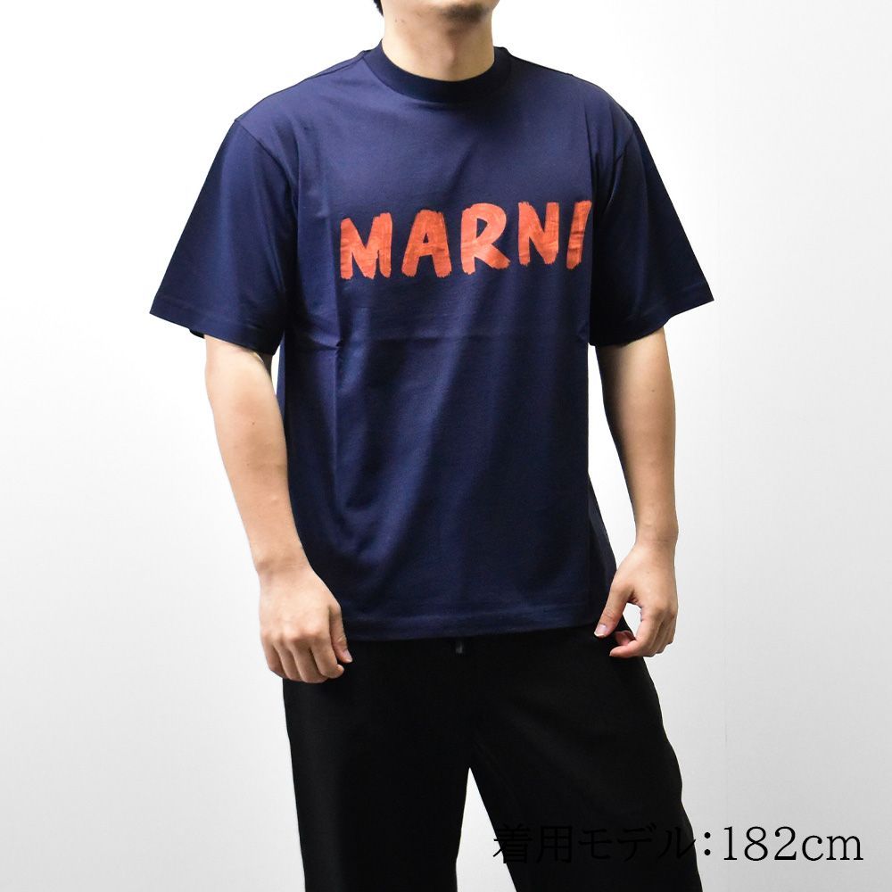 新品 MARNI マルニ シンプルロゴ Tシャツ ブラック Mサイズ 男女兼用