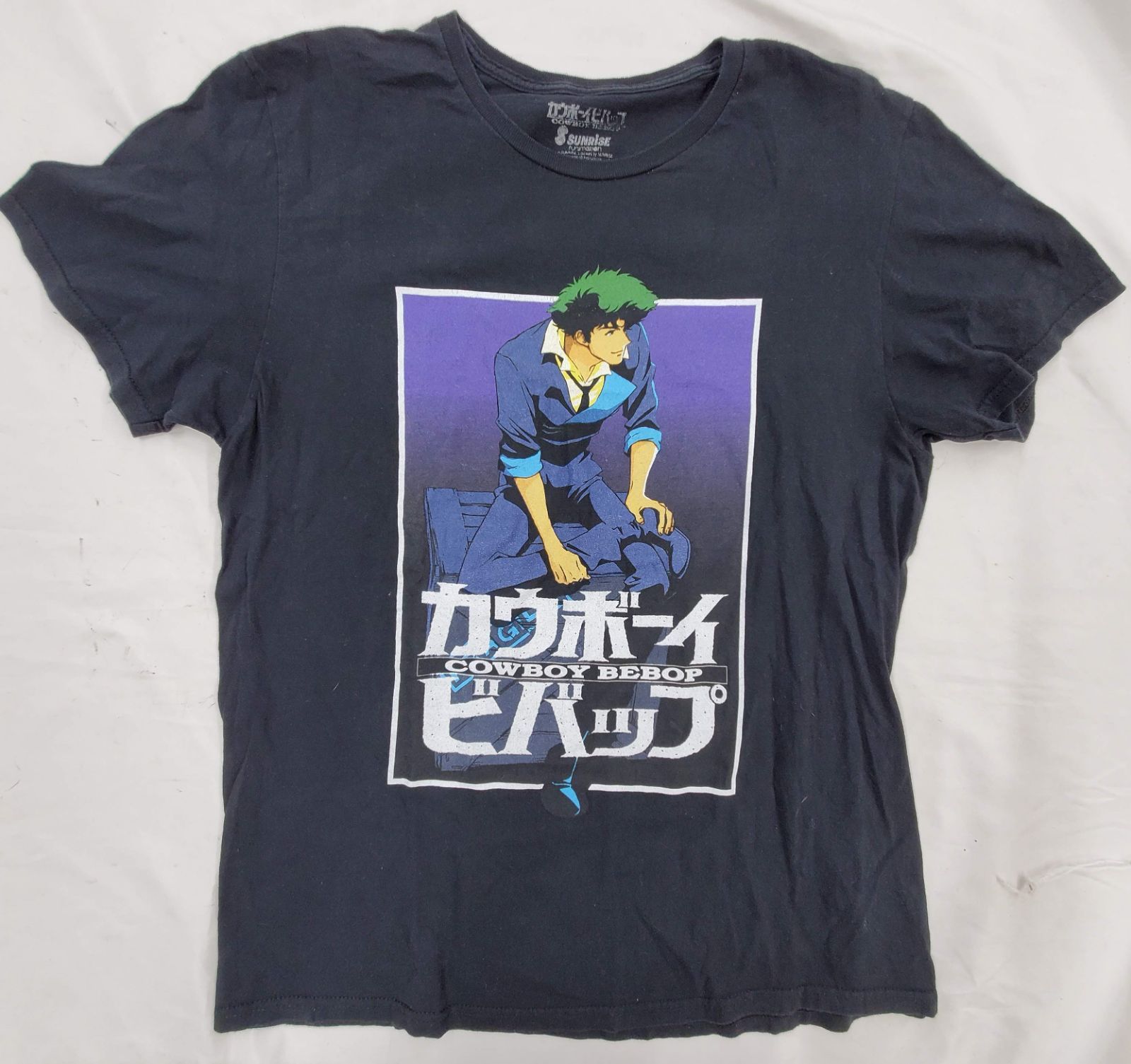 カウボーイビバップ 天国の扉 Tシャツ コスパ スパイク GRAY Mサイズ Amazon.co.jp: [コスパ COSPA] カウボーイビバップ カウボーイ