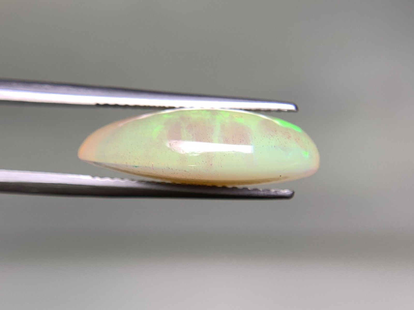 ハニカムオパール 6.571ct 宝石ソーティング付き 19.9㎜×12.6㎜×6.3