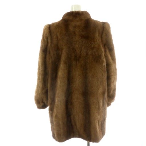 サガミンク SAGA MINK ダークブラウン レディース ファー/冬物/ネーム