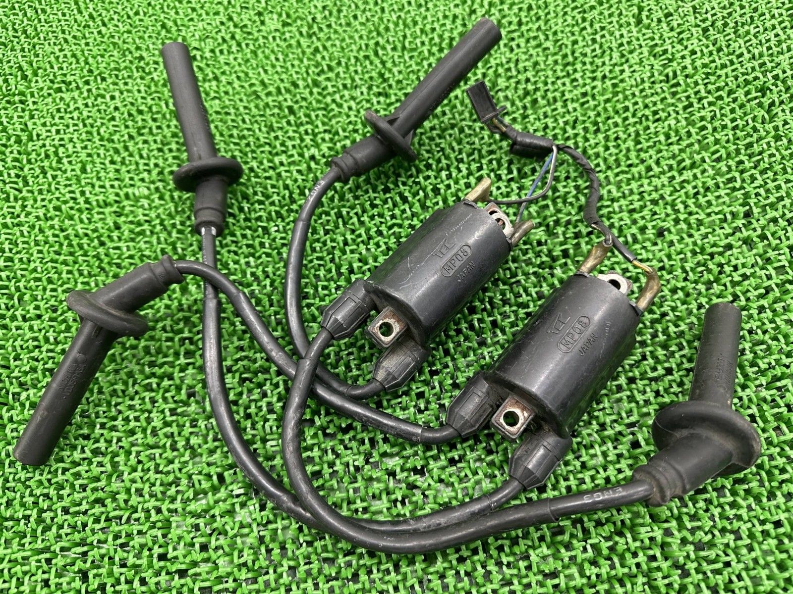 CB400SF イグニッションコイル MP08 ホンダ 純正 バイク 部品 NC31 NC39 プラグコード キャップ 2個セット 車検 Genuine Ks