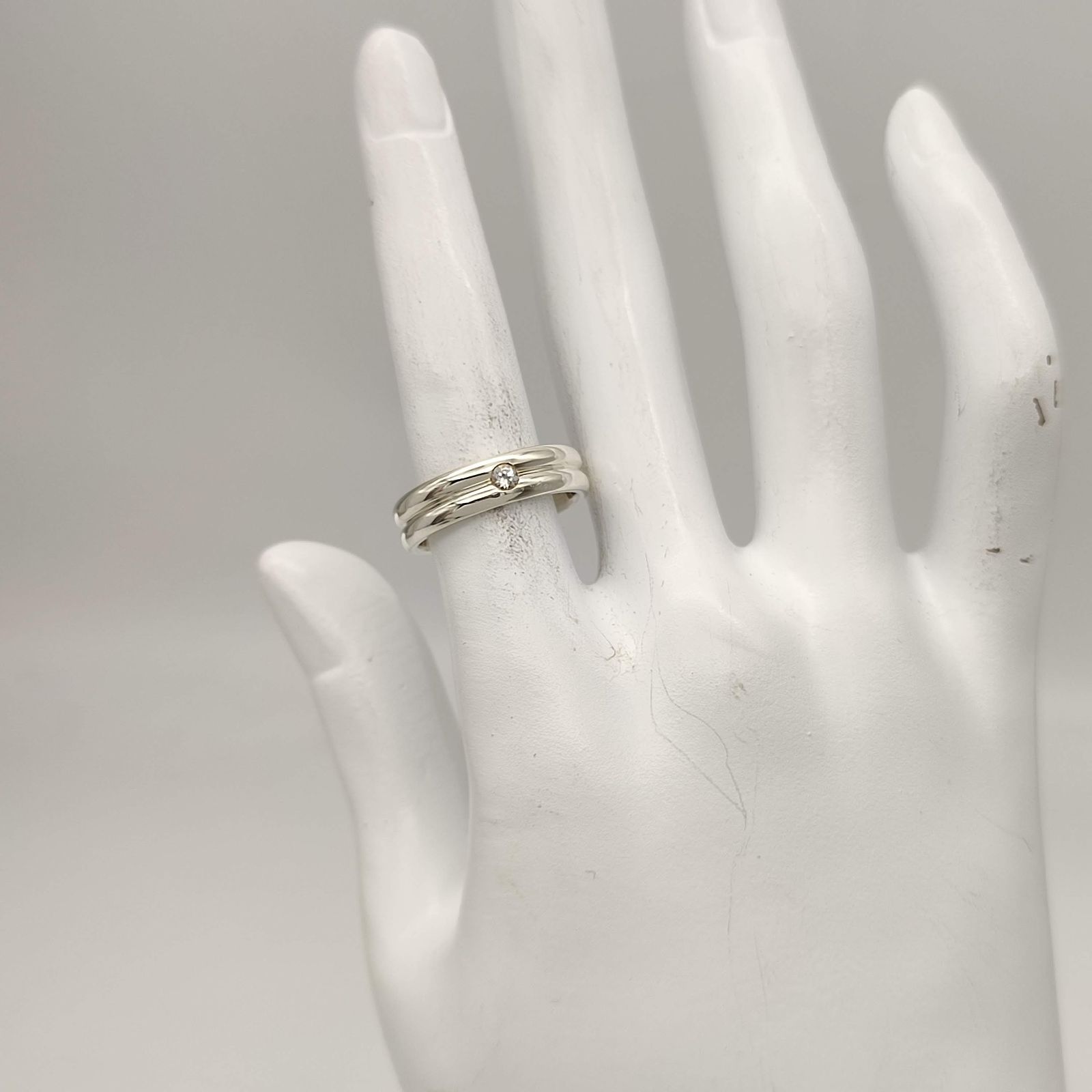 LAH ヴァンドーム青山シルバー ロンド・パール リングLAH 7号　l.a.h 40747-413-