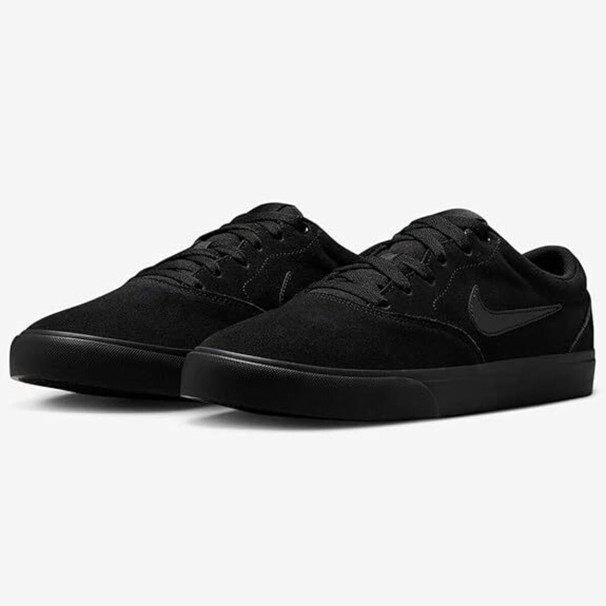 Nike ブラック スエード スニーカー 25cm ナイキ] チャージ スエード CHARGE SUEDE ブラック/ブラック