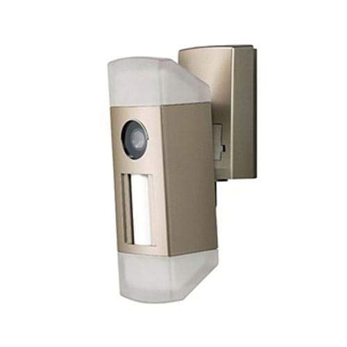 アイホン センサーライトカメラ 人物検知 3.2型カラーカメラ 防塵・ぼうまつ型 IP54相当 壁取付型 WJW-LC-T [8)センサーライトカメラ]