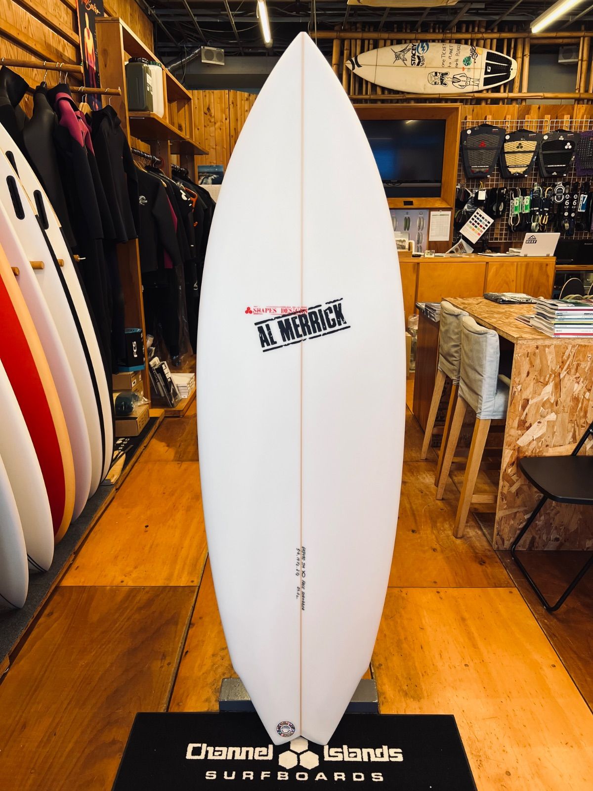 新品アウトレット チャネルアイランズ 5'10”【Free scrubber