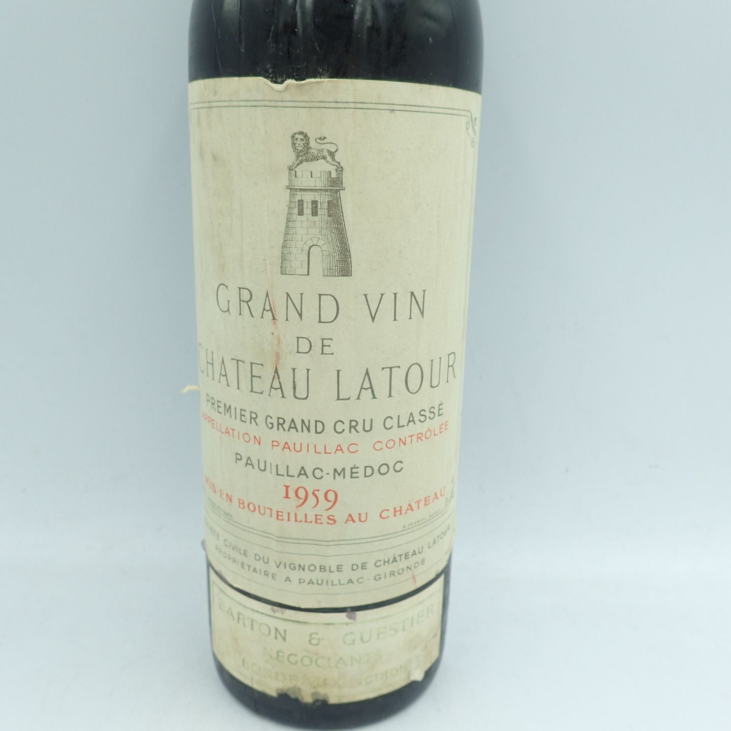 シャトー ラトゥール 1959 750ml CHATEAU LATOUR【E】 - お酒の格安