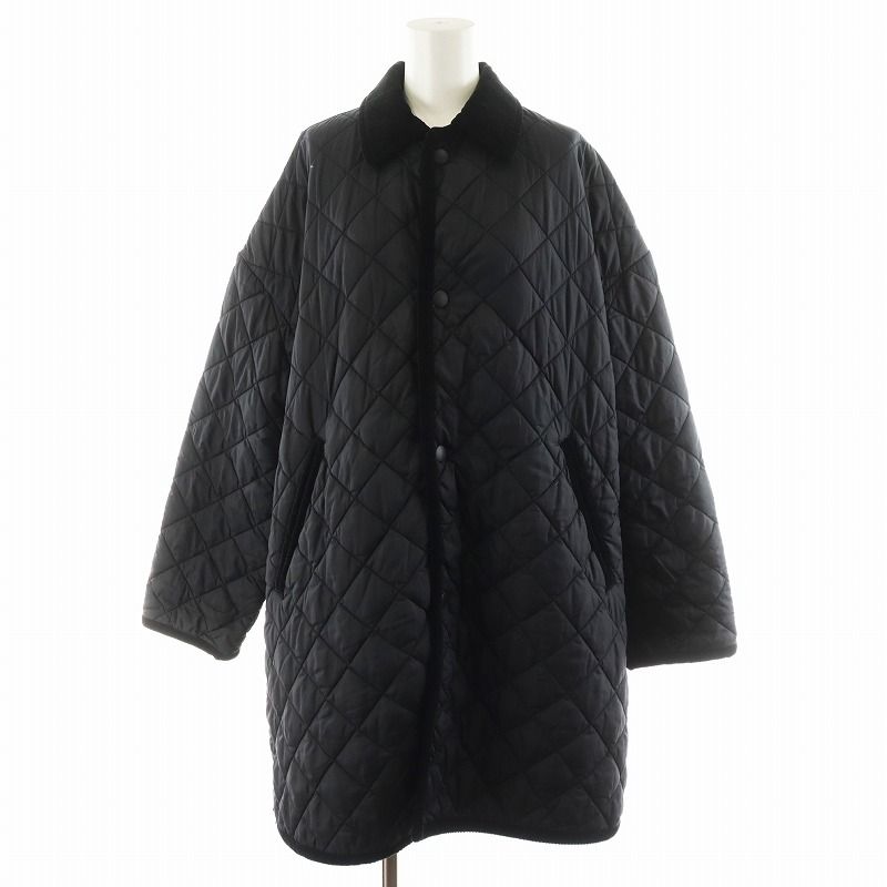 シンゾーン Shinzone × BSHOP別注 キルティング ショート コート QUILTING SHORT COAT アウター F 黒 ブラック 21AMSC011 |AN34