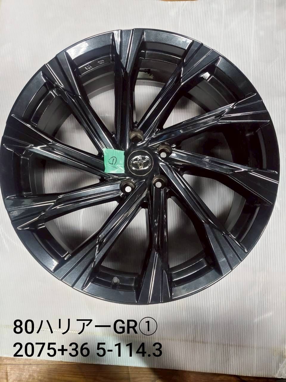 トヨタ 80系 ハリアー 純正 ENKEI TRD GR PARTS 20インチ 中古】80