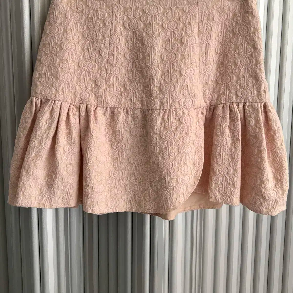 miumiu skirt Miu Miu Blue Mohair-Wool Blend Pleated Midi Skirt