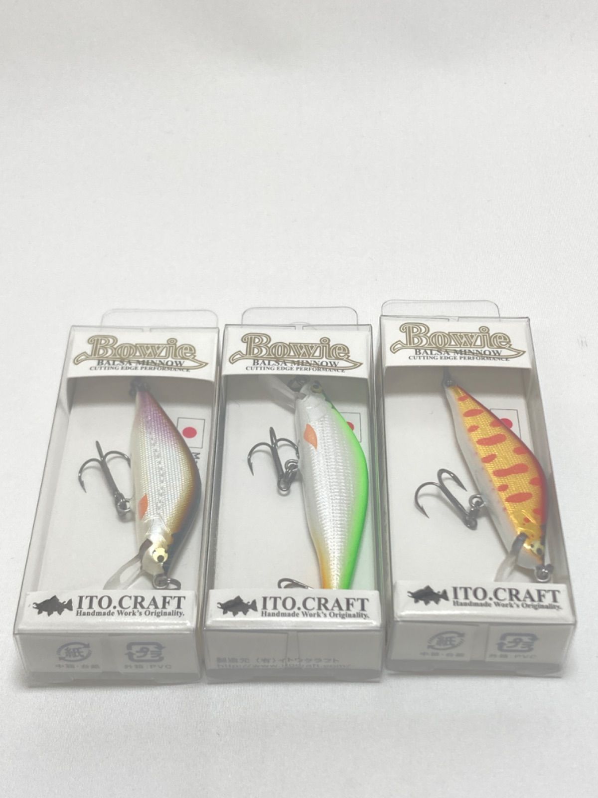 ⑨【未使用】ITO CRAFT / Bowie 7個セット ITO CRAFT Bowie50S ボウイ50S | Fishing Tackle BLUE MARLIN