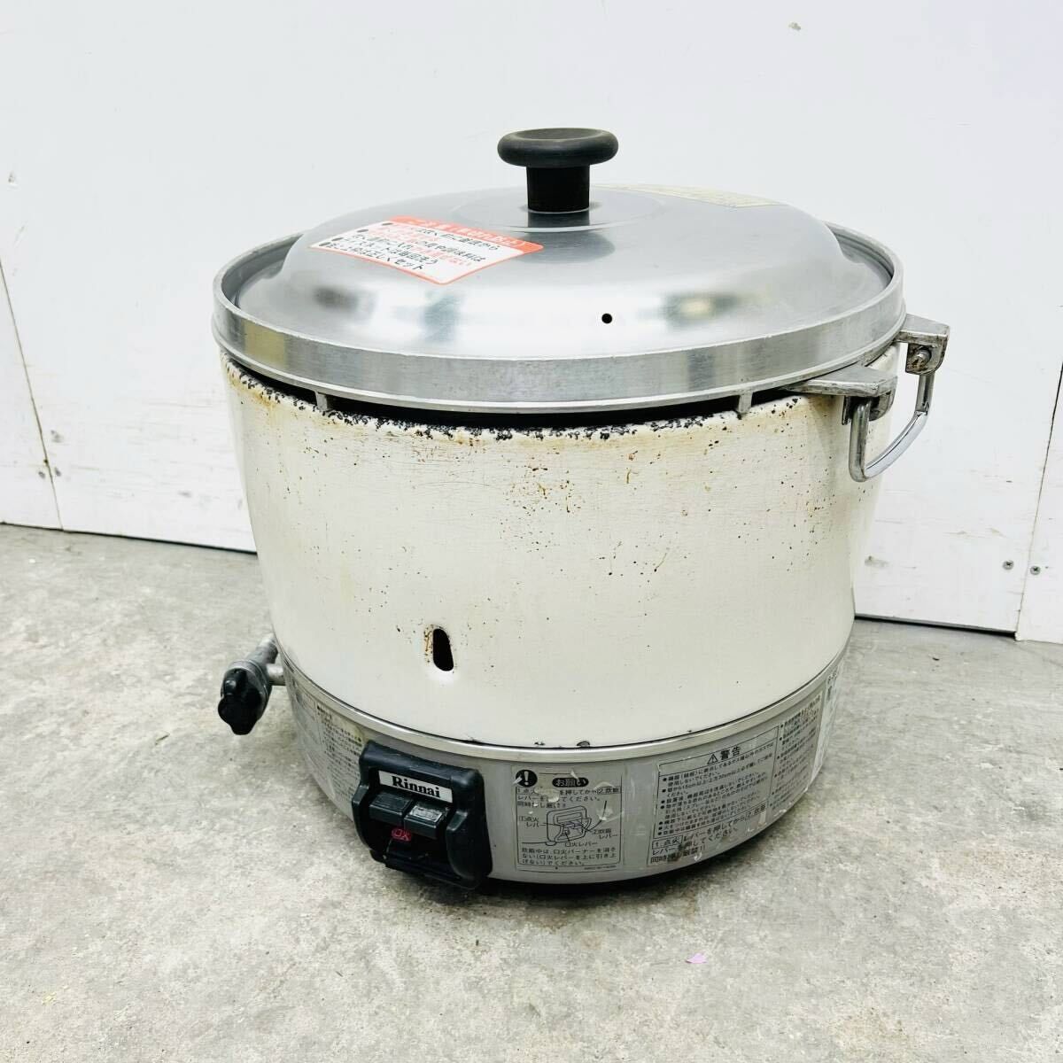 リンナイ 業務用ガス炊飯器 3升炊き RR-30S1 都市ガス 2019年製