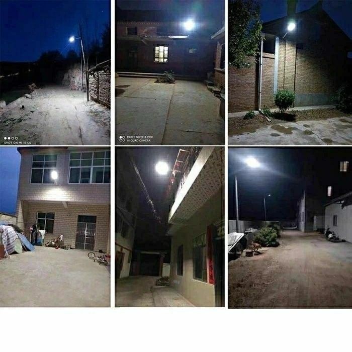 ソーラー街灯 LED ソーラーライト 屋外 人感センサーと光センサー LED防犯灯 大容量リチウム電池 800W ストリートライト ポール灯 一体型 NEXPOTALLINN_EU