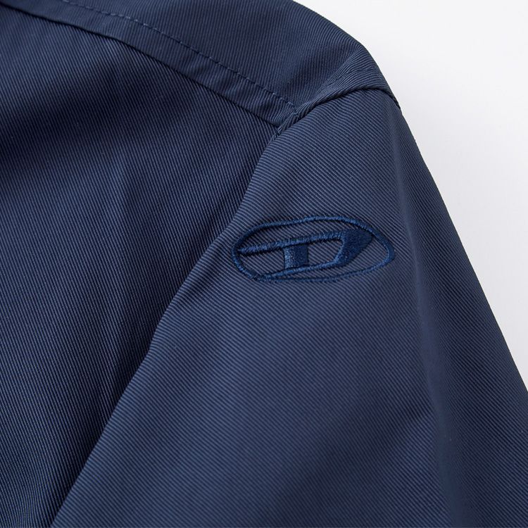 ディーゼル DIESEL ライダースジャケット メンズ ナイロン シングル