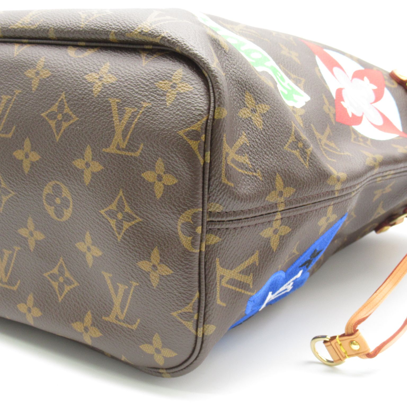 【美品】LOUIS VUITTON ネヴァーフルMM パッチーズ限定トートバッグ 駅南やまご質店オンラインショップ / ヴィトン モノグラム