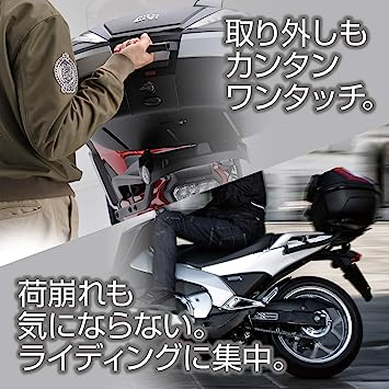 交換無料 GIVI (ジビ) Z4822SXMR OBK LロックS 91660 その他