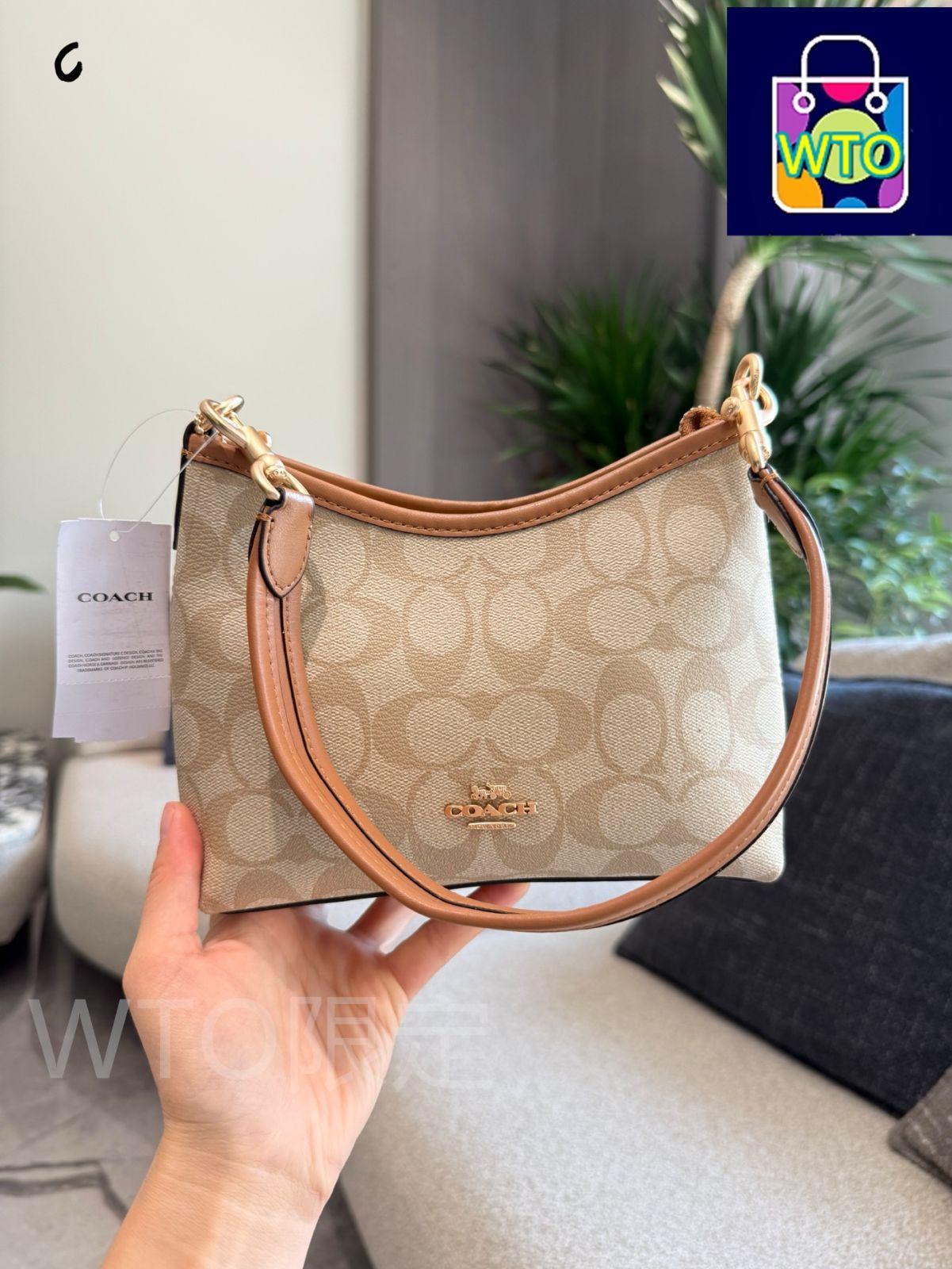 希少　COACH オールドコーチ ミニチュア ホーボーバッグ Mini Hobo 今日特価】Coach Mini Hobo Bag - コーチ ミニ ホーボーバッグ