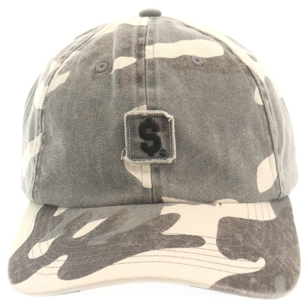 新品Supreme パッチ 6パネルキャップ カモ柄 完売品 SUPREME (シュプリーム) 23SS $ Patch 6-Panel Stone Camo 6